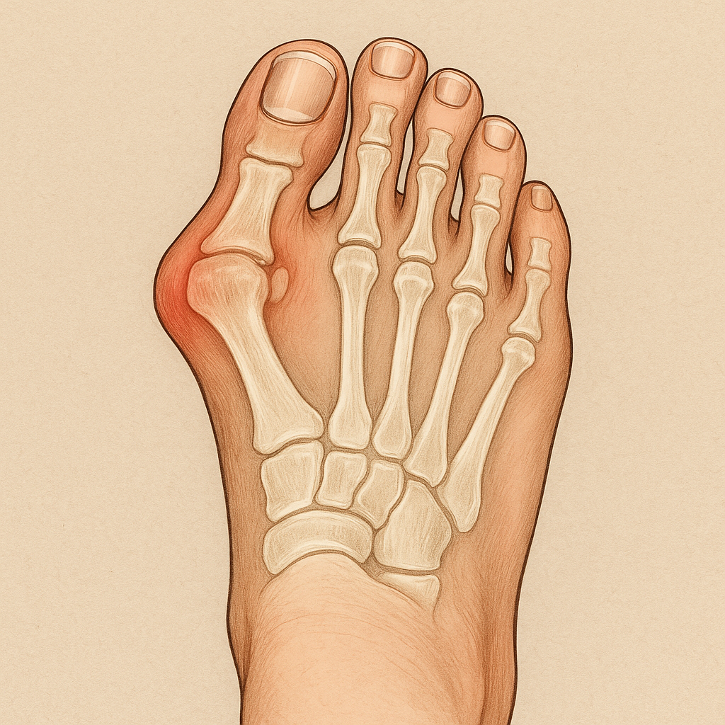 Hallux valgus - naprapat - Fredrikstad
