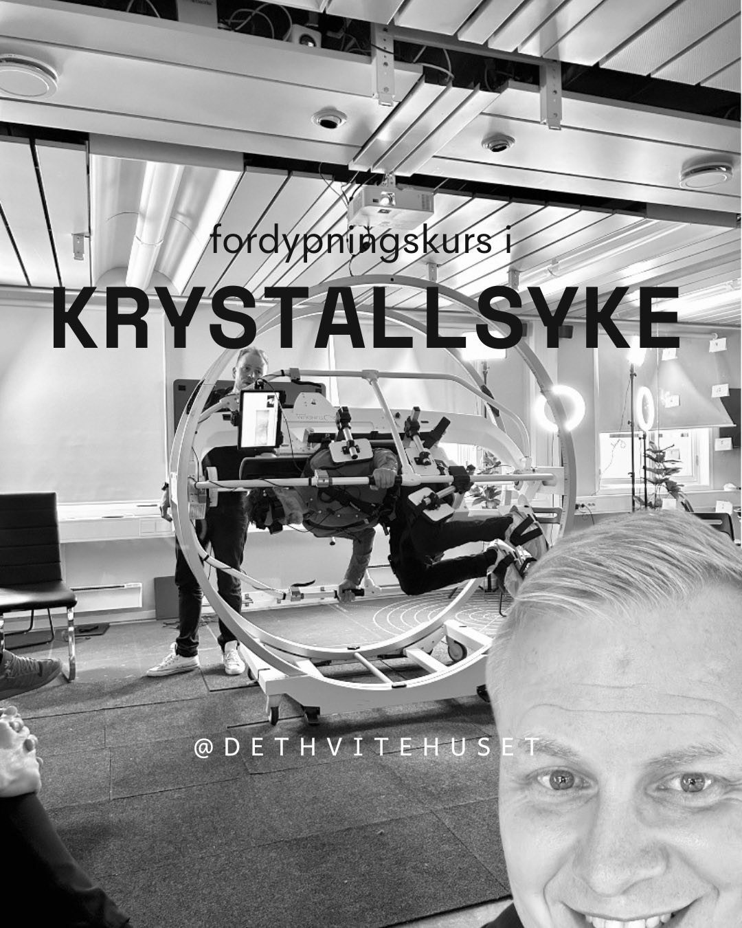 Krystallsyke Fredrikstad fordypningskurs BPPV svimmelhet naprapat